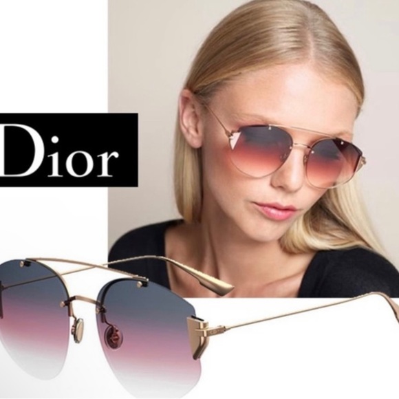 Dior sunglasses / used twice only/ exactly like NEW/ Authentic - Picture 4 of 9